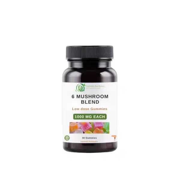 Mushroom Gummies 1000mg Low Dose Blend