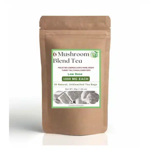 Mushroom Tea 1000mg Low Dose Blend